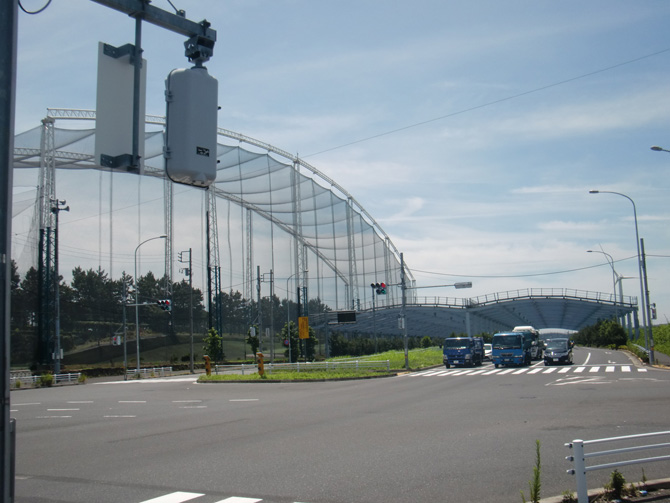 若洲ゴルフ場ヨコ