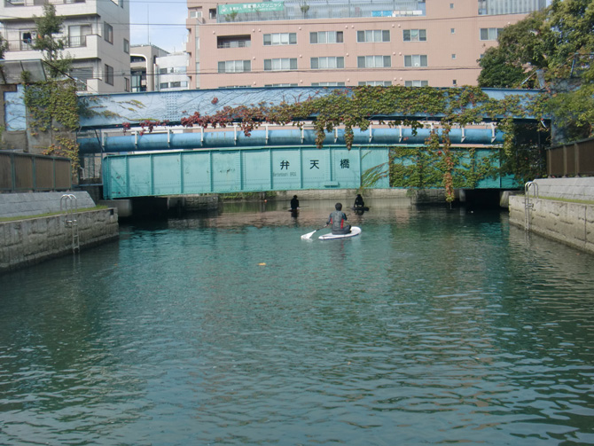 SUP 弁天橋