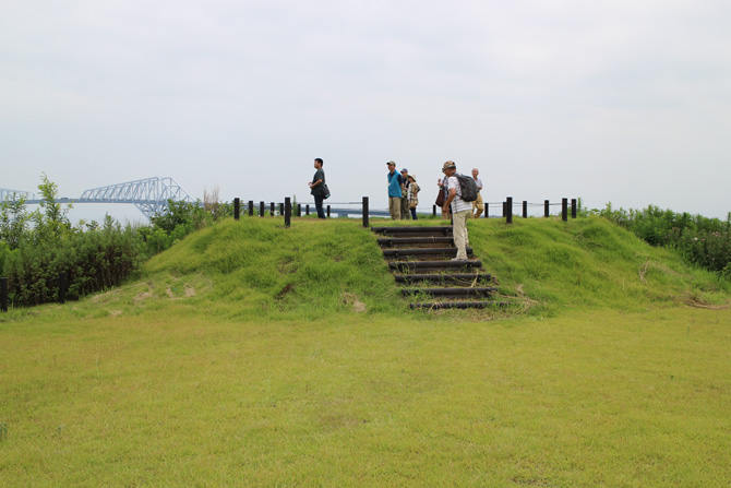 頂上手前のひろば