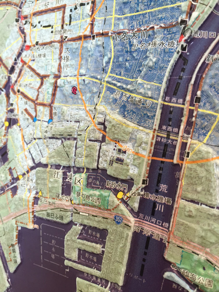 江東区立体地図