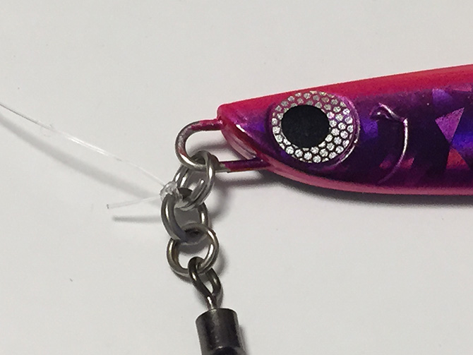 ジグとスプリットリングとOリング