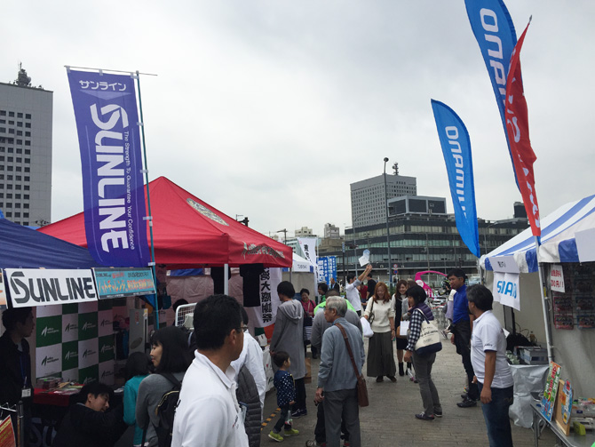 サンライン・シマノブース