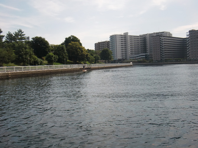 SUP潮見公園前