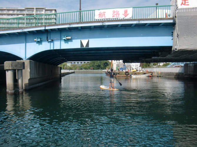 SUP 新砂橋界隈
