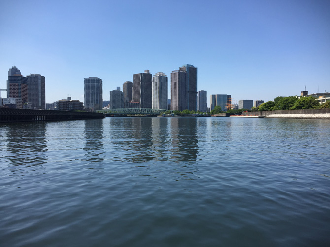 豊洲水門出たところ