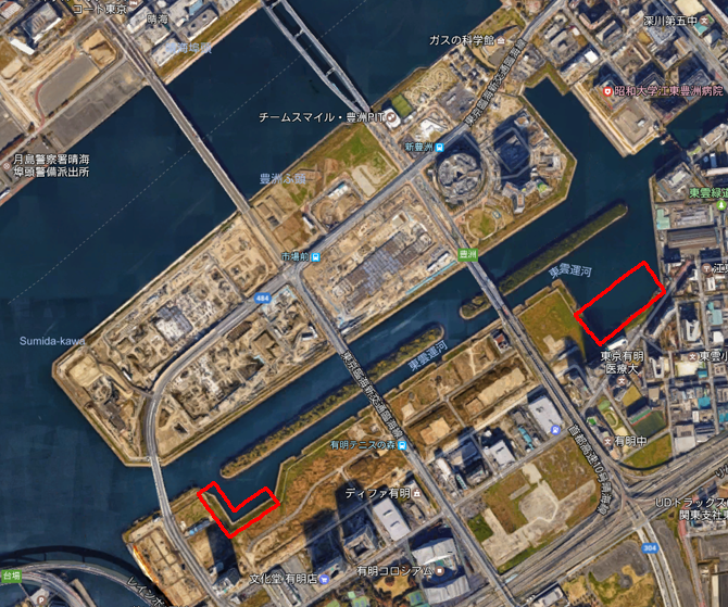 東雲運河有明砂浜計画