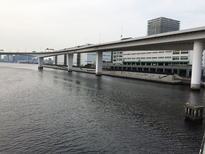 有明西運河の護岸