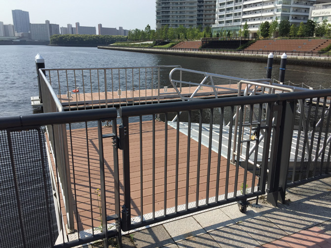 豊洲ぐるり公園乗船場鍵