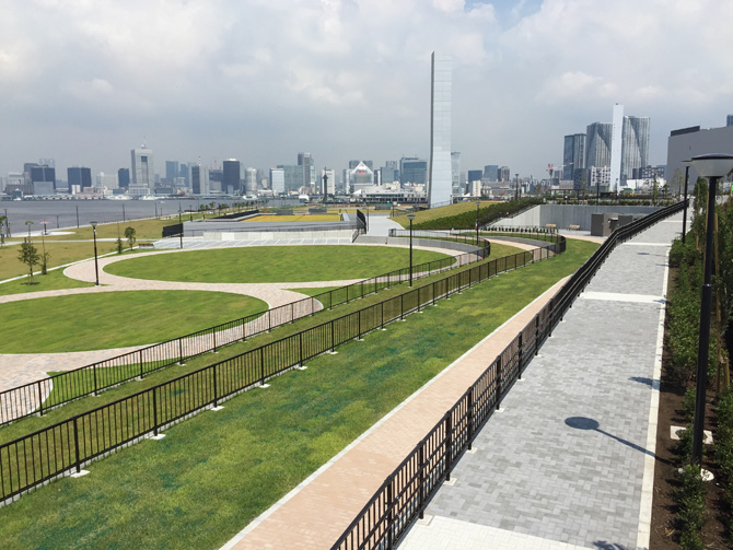 豊洲ぐるり公園レインボーブリッジ側02