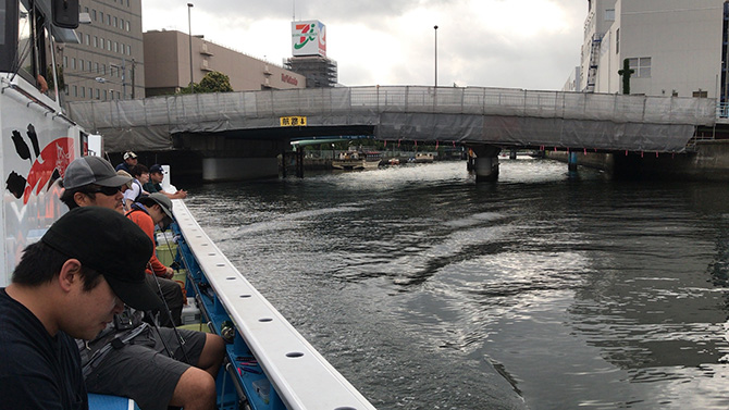 汐浜運河から豊洲運河へ