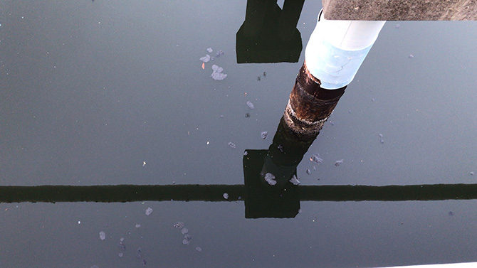 ひどいゴミオイルボール！？