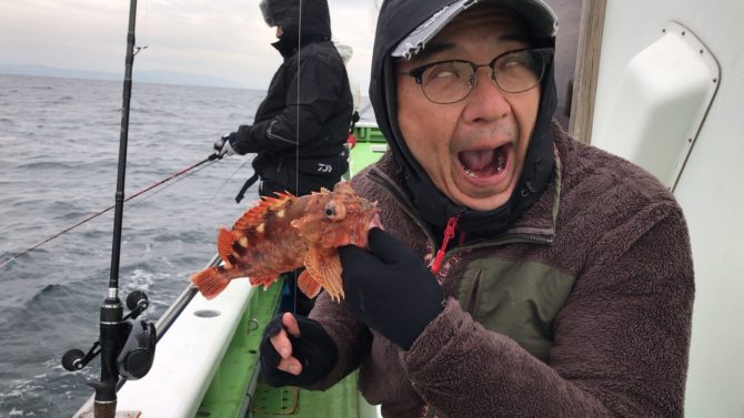 『変顔の爆釣王』こと、松木(実名)氏01