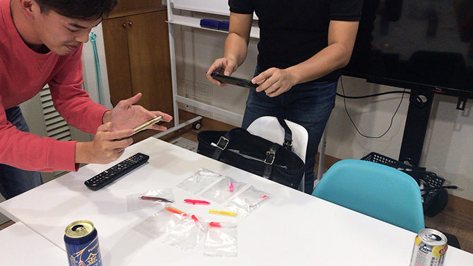 完成したルアー02