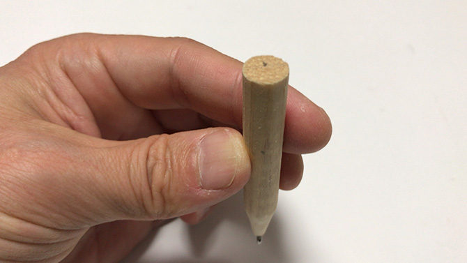 ヒートンの位置決め