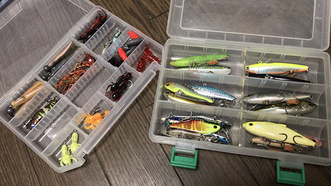 クロダイ狙いで揃えたルアー