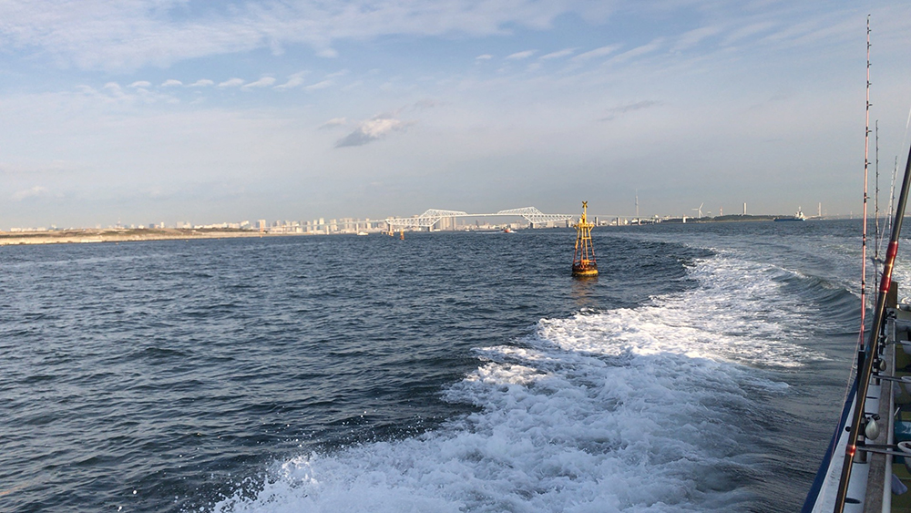 ゲートブリッジを通過