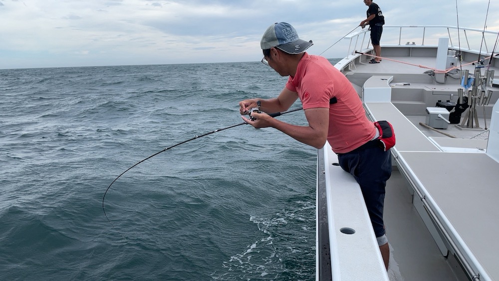 松木どんにデカいのヒット