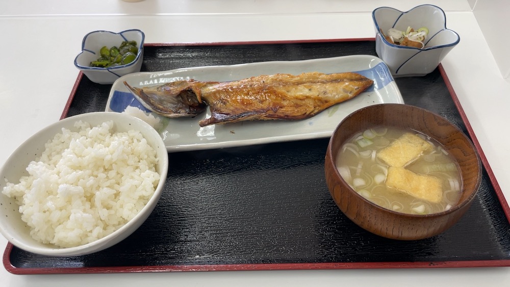 サバ塩定食