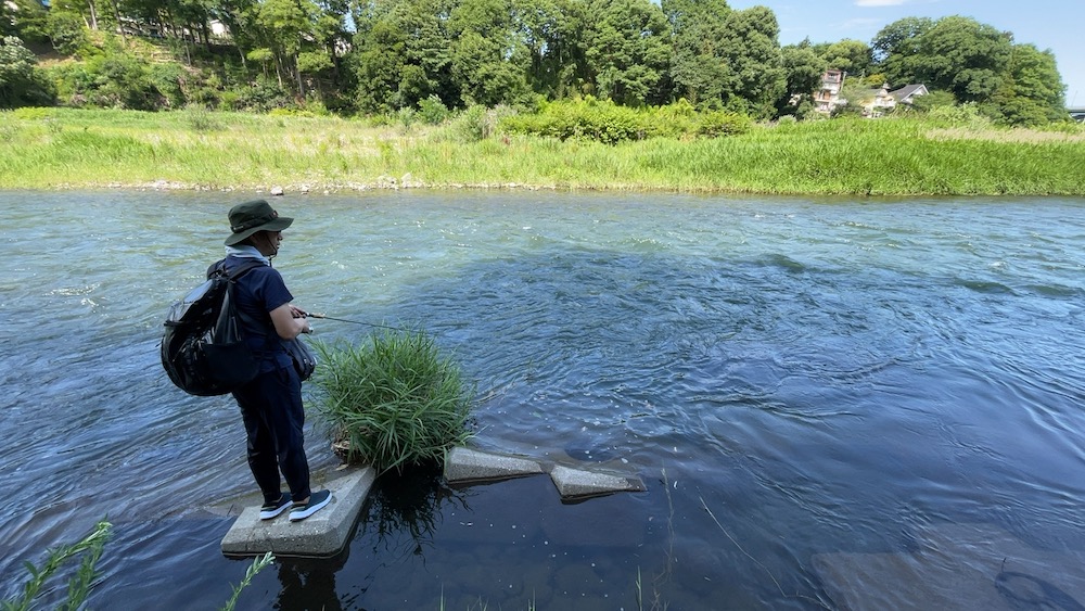 Hくんのルアー釣り