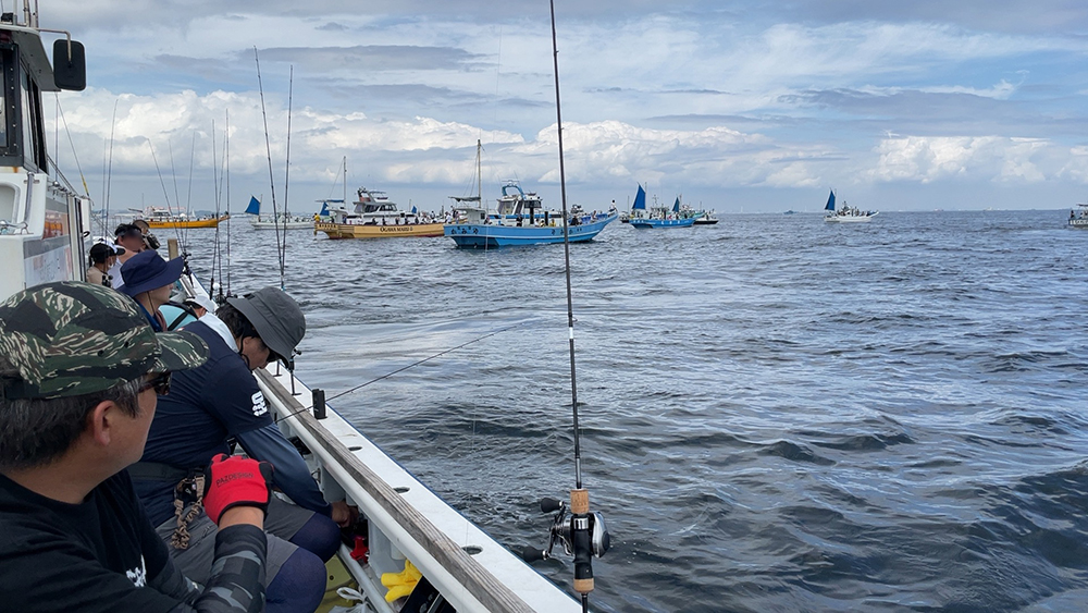 猿島沖〜走水沖