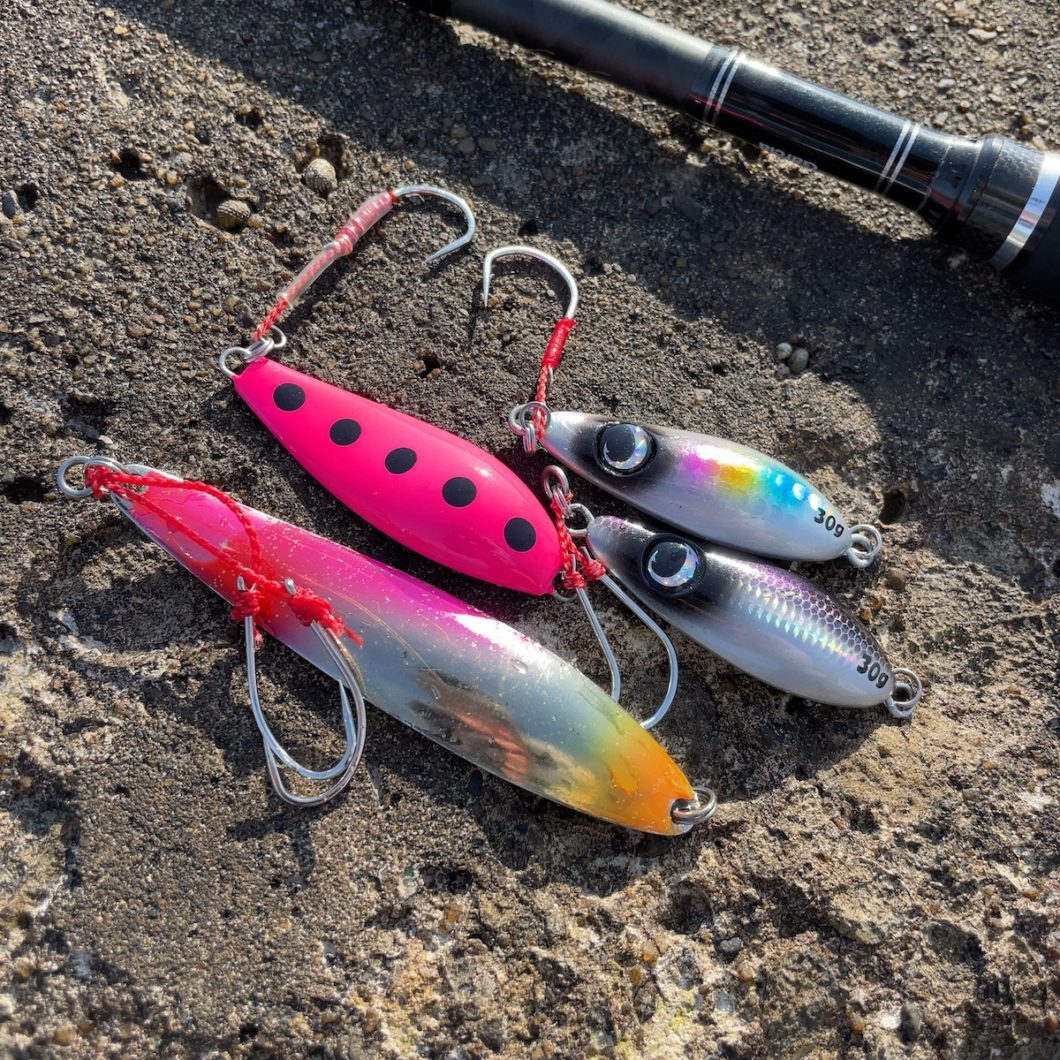 ヒラメ狙いに選んだスプーン