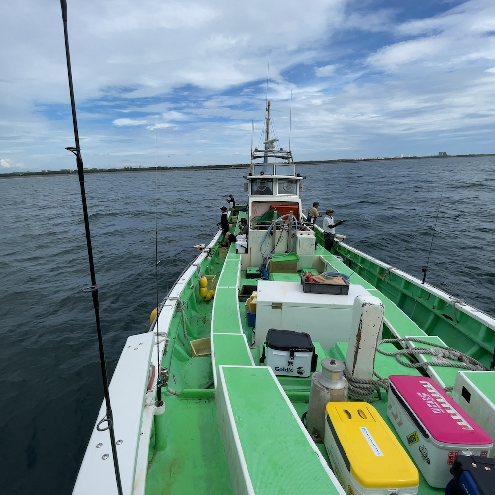 この日の船の様子