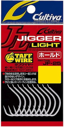 OWNER(オーナー) シングルフック JF-25 ジガーライト ホールド 4/0