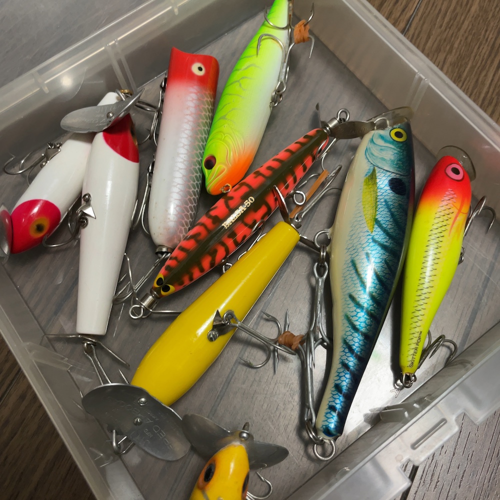 今回のナマズ用に用意したルアー