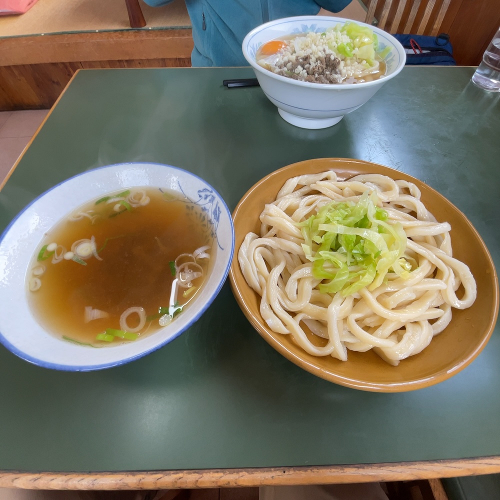 吉田うどん　つけ麺
